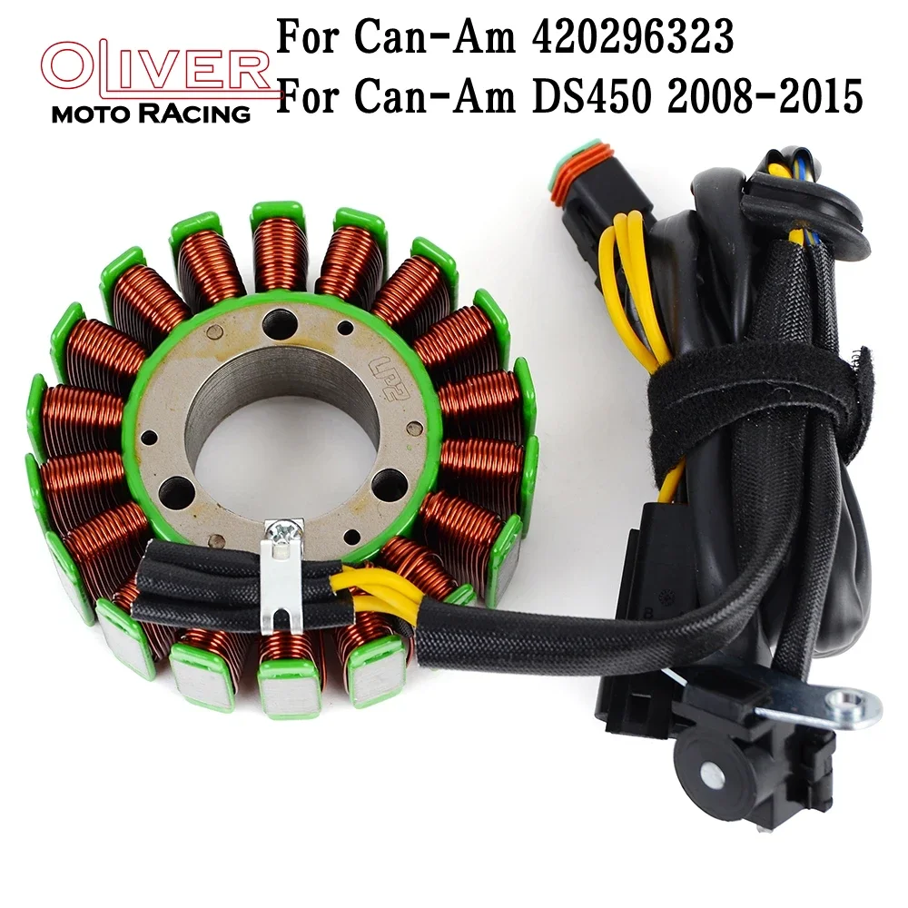 Motorcycle DS 450 Generator Magneto Stator Coil For Can-Am DS450 2008-2015 420296323