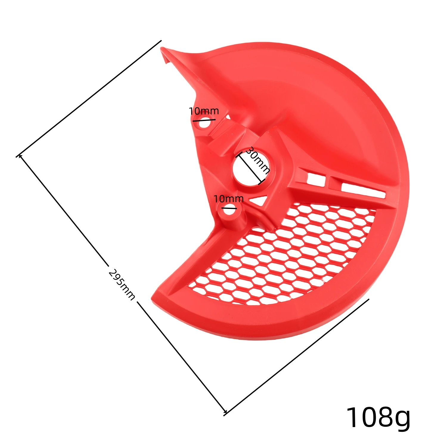 دراجة نارية الجبهة قرص فرامل الحرس البلاستيك حامي الفرجار غطاء ل CRF250R CRF250RX CRF450RX 17 18 22 24 KAYO K6-R أجزاء