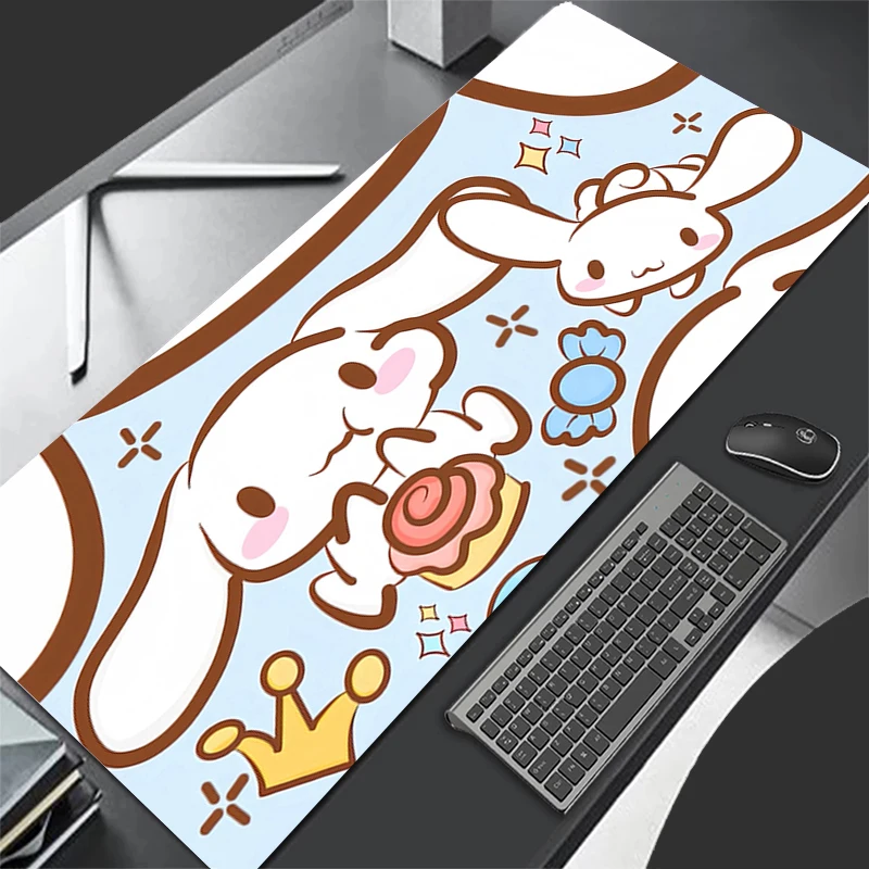 

Mouse Pad Cute C-cinnamoroll Gamer Mousepad Light Colour Large Keyboard Mat Waterproof Desk Pad For Computer Laptop Mouse Pads