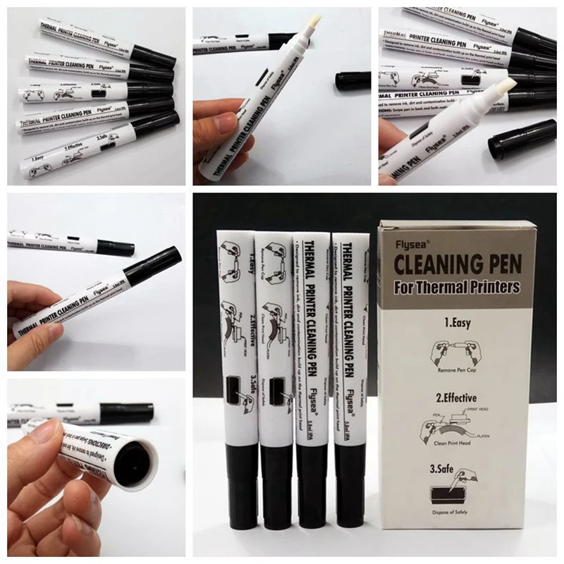 1Pc Printhead print head cleaning pen Maintenance pen for Thermal Printer Universal.