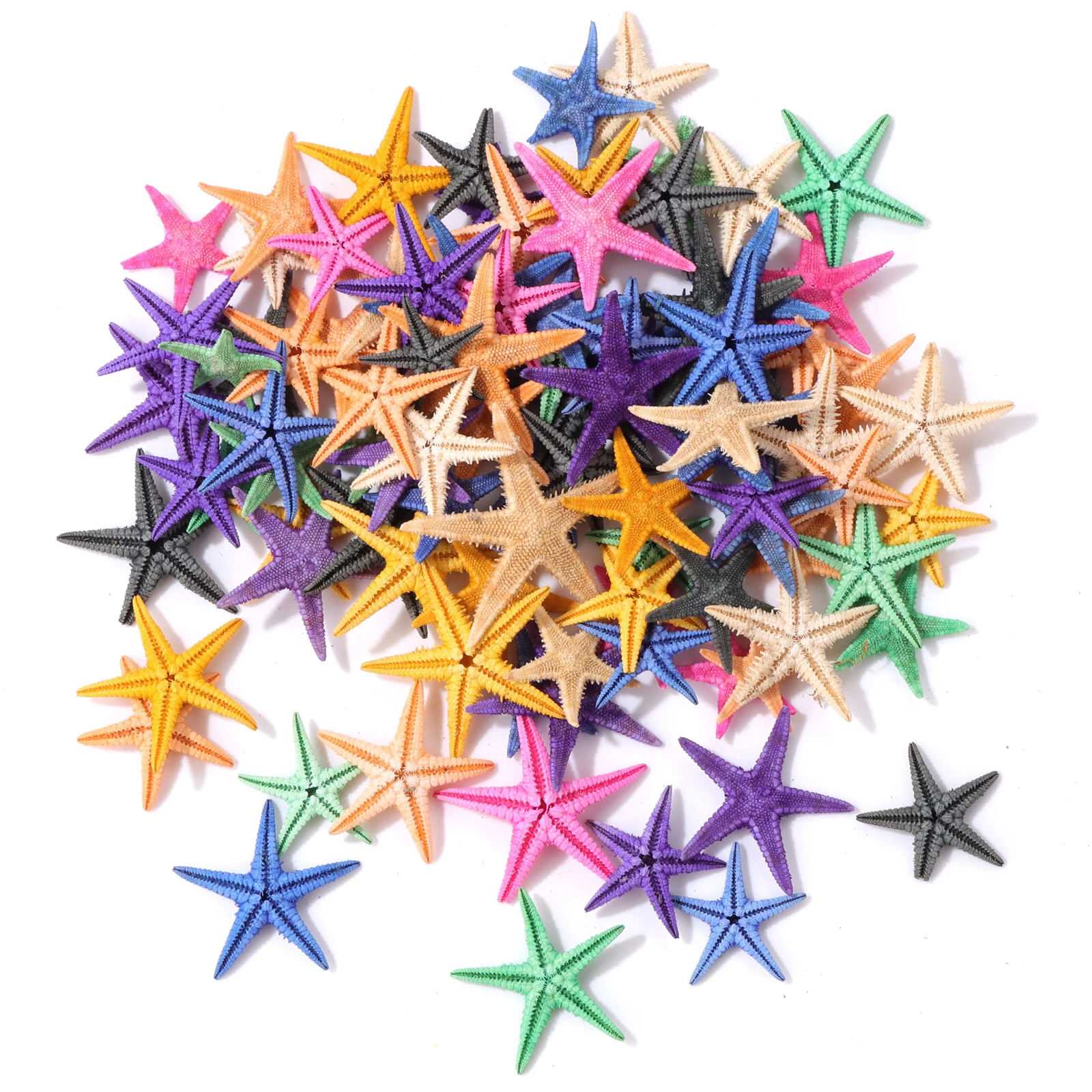Marine Aquarium Orp - Natural Dyed Starfish Bohemia Colorful No