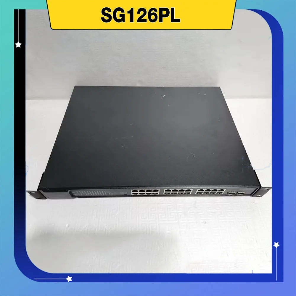 

SG126PL Полный гигабитный коммутатор Ethernet POE