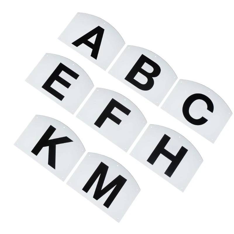 Arenas Dressage Letters for Event and Equestrian Athletes Includes Letters Set X7JD