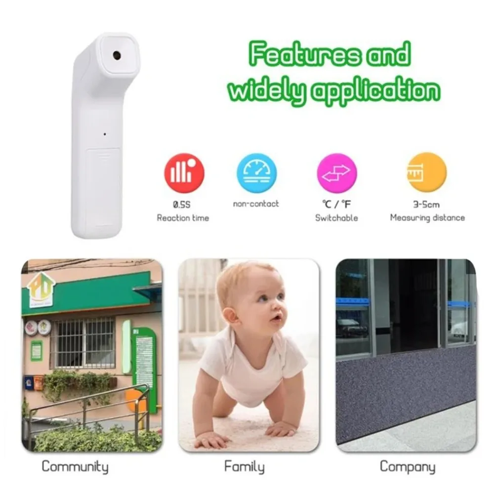 

Precision Digital Infrared Thermometer Easy To Use High Accuracy Portable IR Thermometer Multifunctional