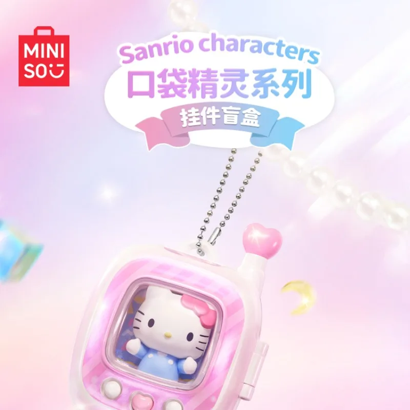 

MINISO Sanrio Pocket Elf Series Katie Cullomi слепая коробка милый кулон периферийные подарки лучшие друзья подарки должна иметь для девочек