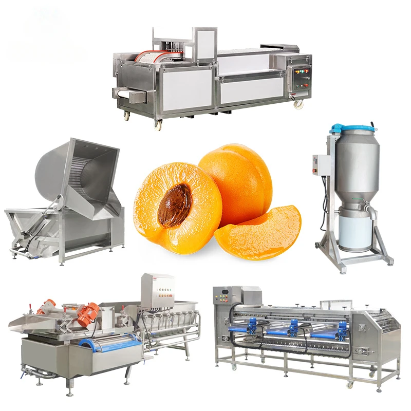 Hot selling Apricots, Cherry, Plum, Prune grading, washing, coring,juicing machine production line