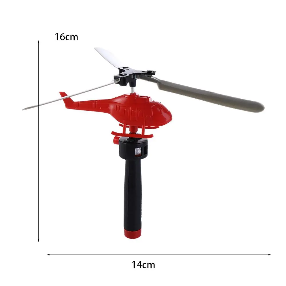 Mini Treklijn Helikopter Speelgoed Trekkoord Klein Vliegtuig Outdoor Touw Cadeau Speelgoed Spel Kinderen Start Draw Speelgoed