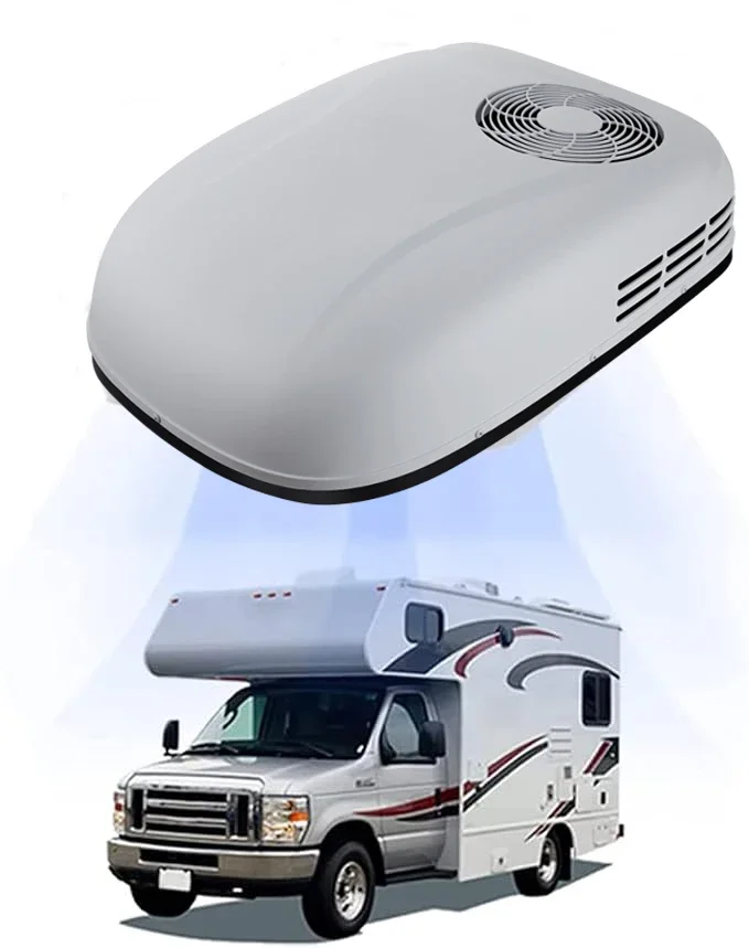 Caravan Air Conditioner,Universal Rooftop Rv Ac Unit Motorhome Camper Van Parking Cooler 220v Bus Truck Caravan Air Conditioner