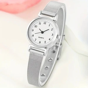 Kadınlar Rahat, işaretçi, yuvarlak Saat ve Kuvars Kolye, Bilezik izle, Yüzük Seti, moda Küpe, Moda, 7 parça için bayan saat işaretçisinde 8 büyük satış-no. 1