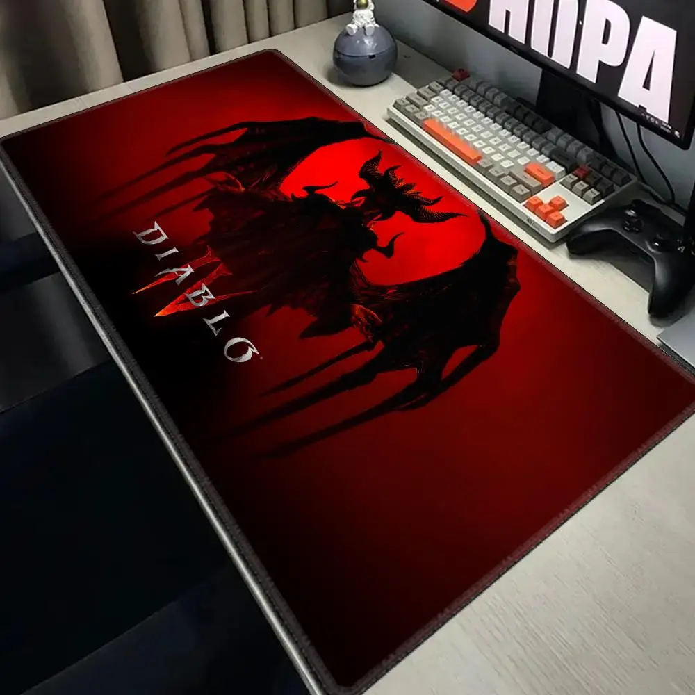 

Diablo 4 HD Gamer Custom Mouse Pad Computer Gaming Accessories Keyboard Mousepad Office Laptop Non Slip Rubber Desk Mat Carpet