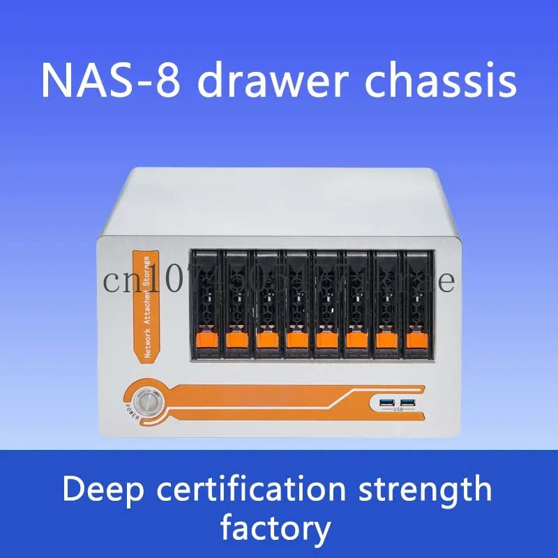 Imagem -03 - Chassis de Armazenamento Externo Nas Compatível com 3.5 ou 2.5 Sata Sas Discos