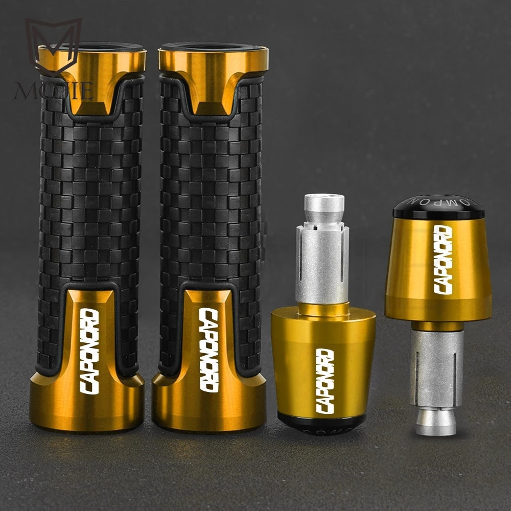 

Motorcycle Accessories Handlebar Bar Grips Handle grip ends For APRILIA CAPONORD 1000 1200 RALLY 2001-2017 2016 2015 2014 2013