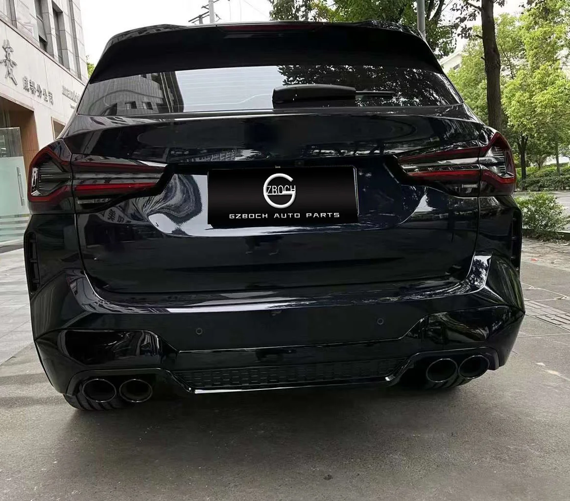 عالية الجودة G01 طقم الجسم لسيارات BMW X3 G01 2022 + إلى X3M F97 المصد الأمامي شفة ممتصة للصدمات الخلفية سيارة الناشرون العادم نصائح X3M Bodykit