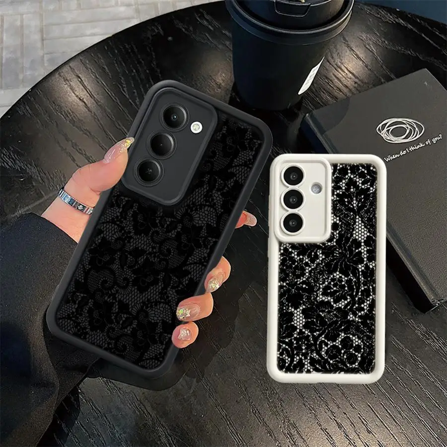 Mandala Flower Art Case for Samsung Galaxy A71 A72 A53 A54 A26 A32 A23 A34 A15 A16 A56 A12 A13 A35 A36 A51 A73 Phone Cover