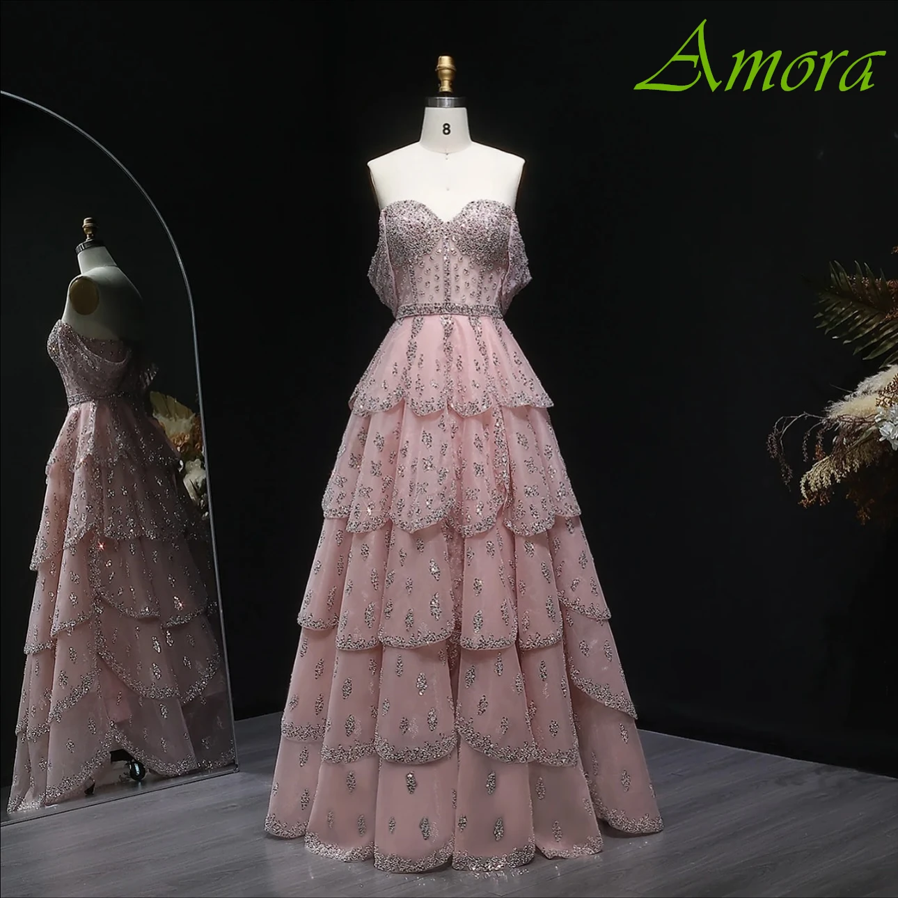 

Элегантное вечернее платье трапециевидной формы с вырезом лодочкой и рукавами по индивидуальному заказу, нежные платья знаменитостей, модное темпераментное вечернее платье