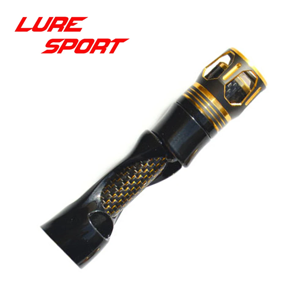 LureSport XCG Reel Seat Octagon Hollow 2 colors Aluminum Nut Carbon Tube Spin Rod Building components Repair DIY Accessories