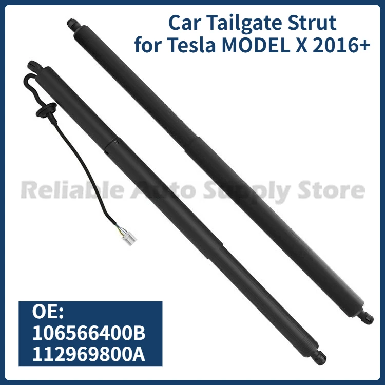 

1 Pair of Car Tailgate Strut 106566400B 112969800A Electric Tailgate Lift Support Bar for Tesla MODEL X 2016 +