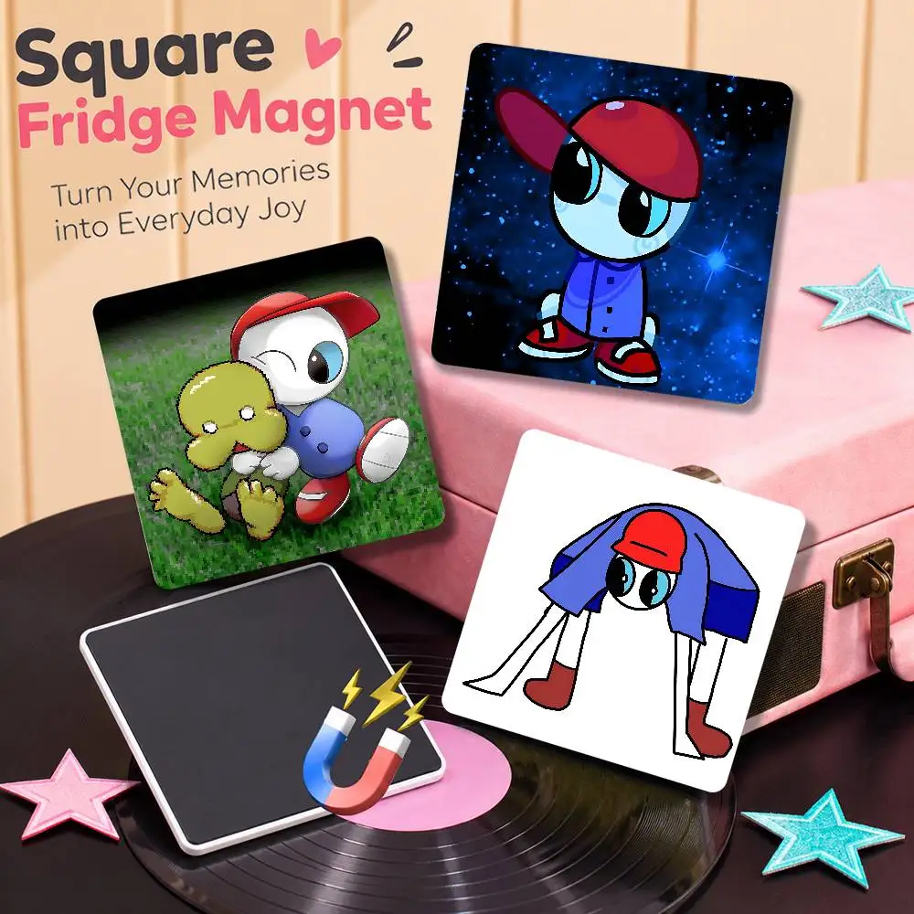 FOR Endacopia Game Mellow New PVC Fridge Magnetic Refrigerator Magnets Personality Decorations Creative Gifts