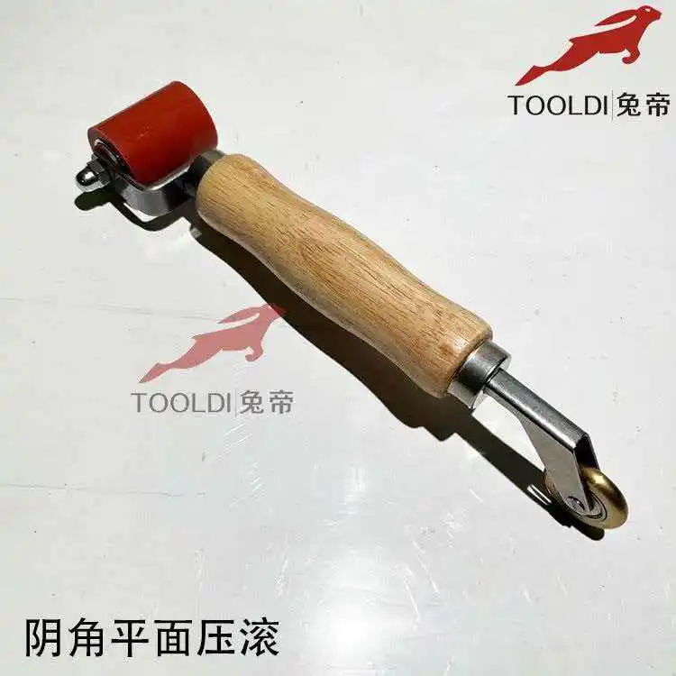 PVC Floor Flanging on the Wall Construction Tool, Leaning Against the Wall, Inner and Outer Corners, Circular Arc Rolling, Stair