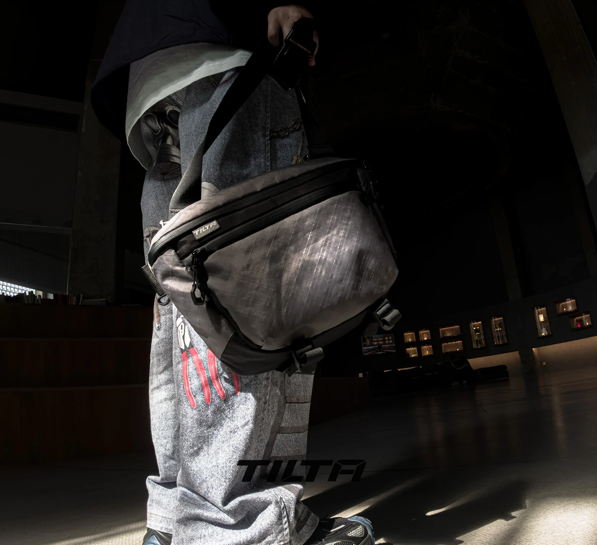 TILTA Carrying Pouch for Khronos Ecosystem Waist Pouch for Flagship Kit Shoulder bag Eco-friendly Photography accessory TK-CP-G view 3