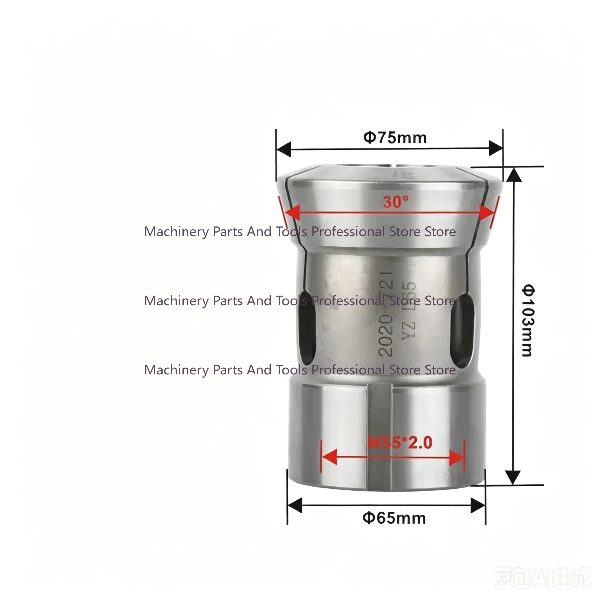 Pneumatic Internal Support Clamp External Clamping Shaft Seat CNC Inner Hole Positioning Lock Sleeve Inner Support Head