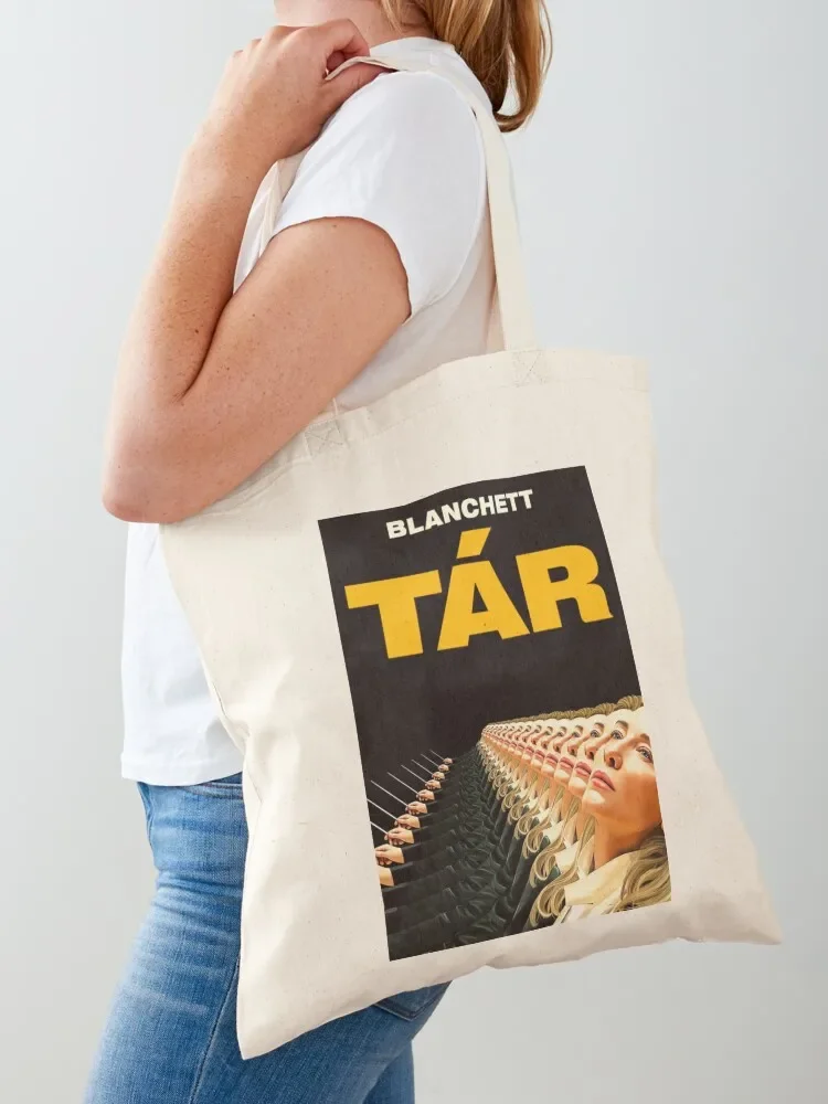 

TáR Movie Poster Cate Blanchett Tote Bag custom tote bag Women's handbag Women's bags shopper bag women
