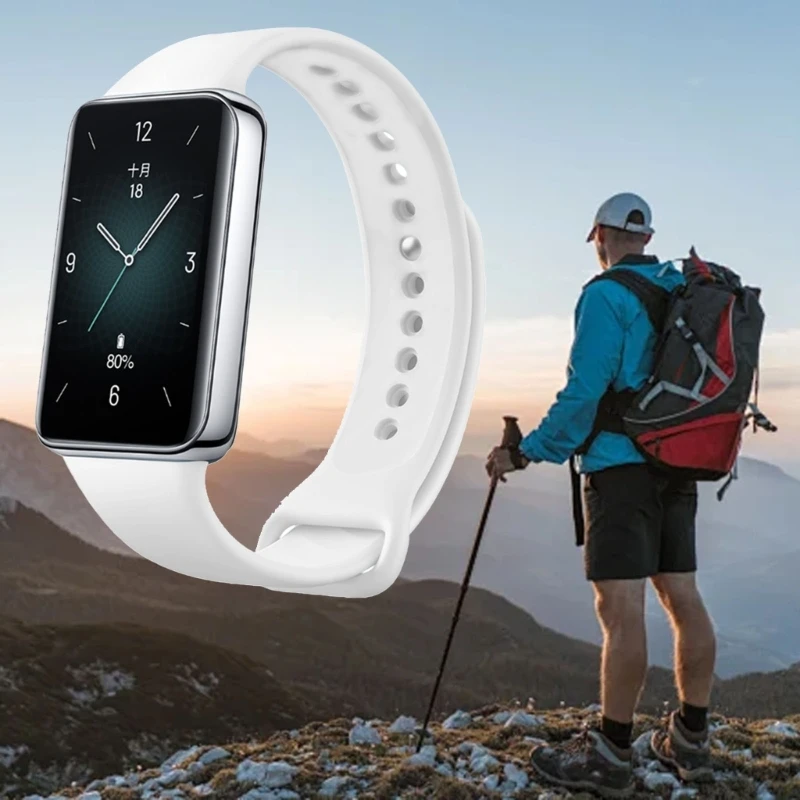 2023 silikonowe paski do bransoletek sportowych Band 9 silikonowy pasek do zegarków