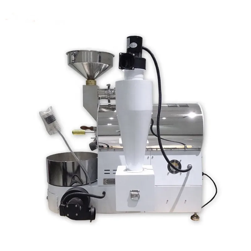 Home Mini Gas Roaster, 1Kg Hot Air Electric Drum, Coffee Bean Roasting Machine, 110V Korean Design