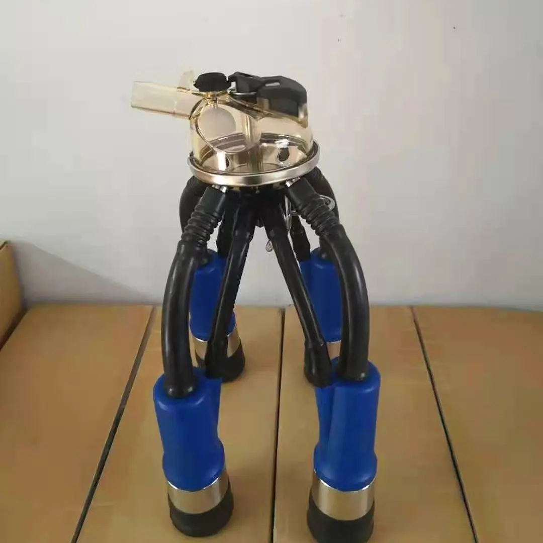 Milking hall accessories imported triangle lined cow pulsating milking machine special milk collector cup set