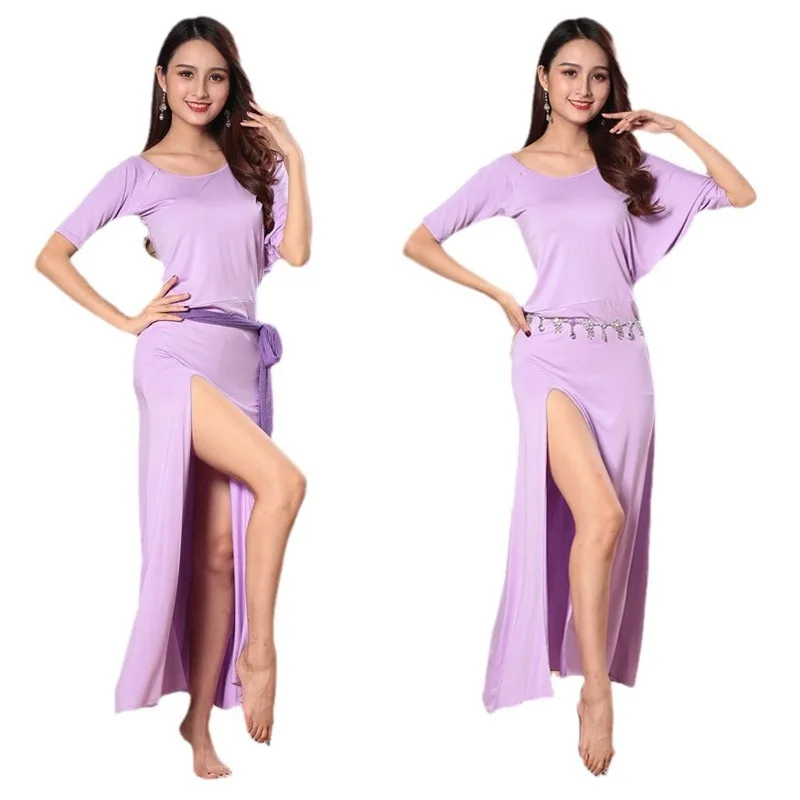 تخصيص جديد الرقص الشرقي زي ممارسة رداء كبير أداء الرقص الشرقي مشروط تنورة الخفافيش