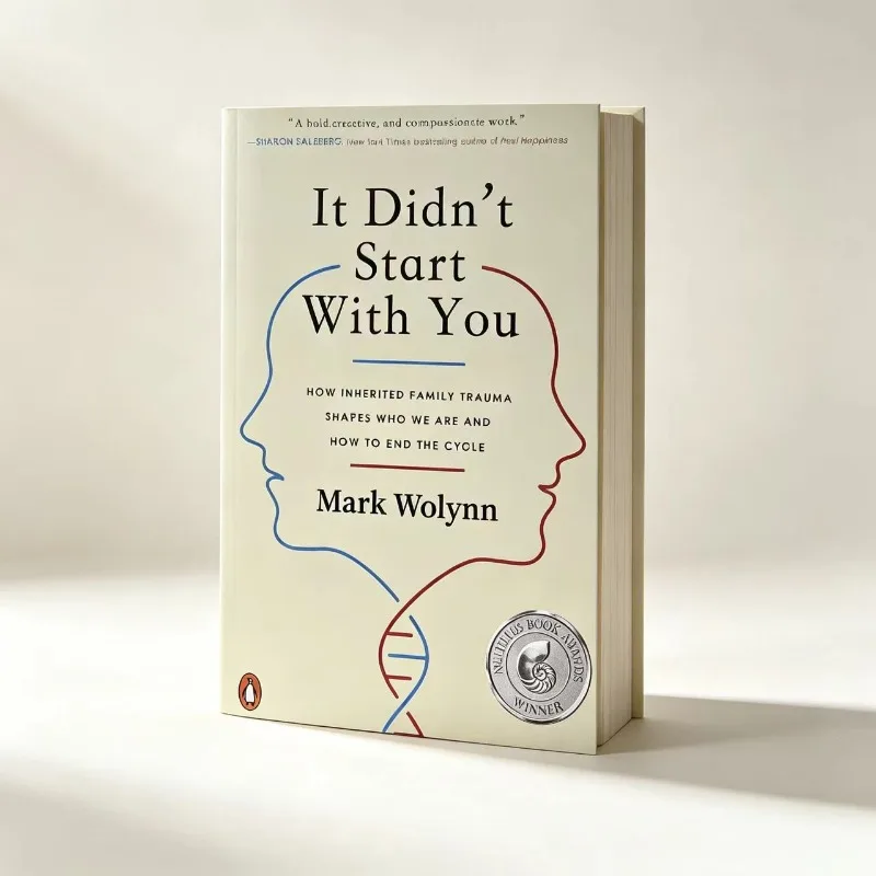 2026 New It Didn't Start with You Paperback Book Mark Wolynn Family Trauma Psychology Self Help Reading Book Best Seller