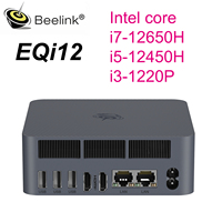 Beelink EQi12 Intel i3 Processors 1220P/i5-12450H/i7-12650H Mini PC Windows 11 LPDDR5 24GB Wifi6 BT5.2 Desktop Office Mini PC