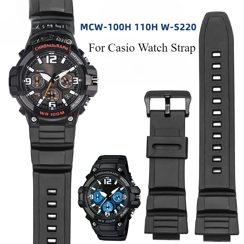 Black Silicone Watc… - image