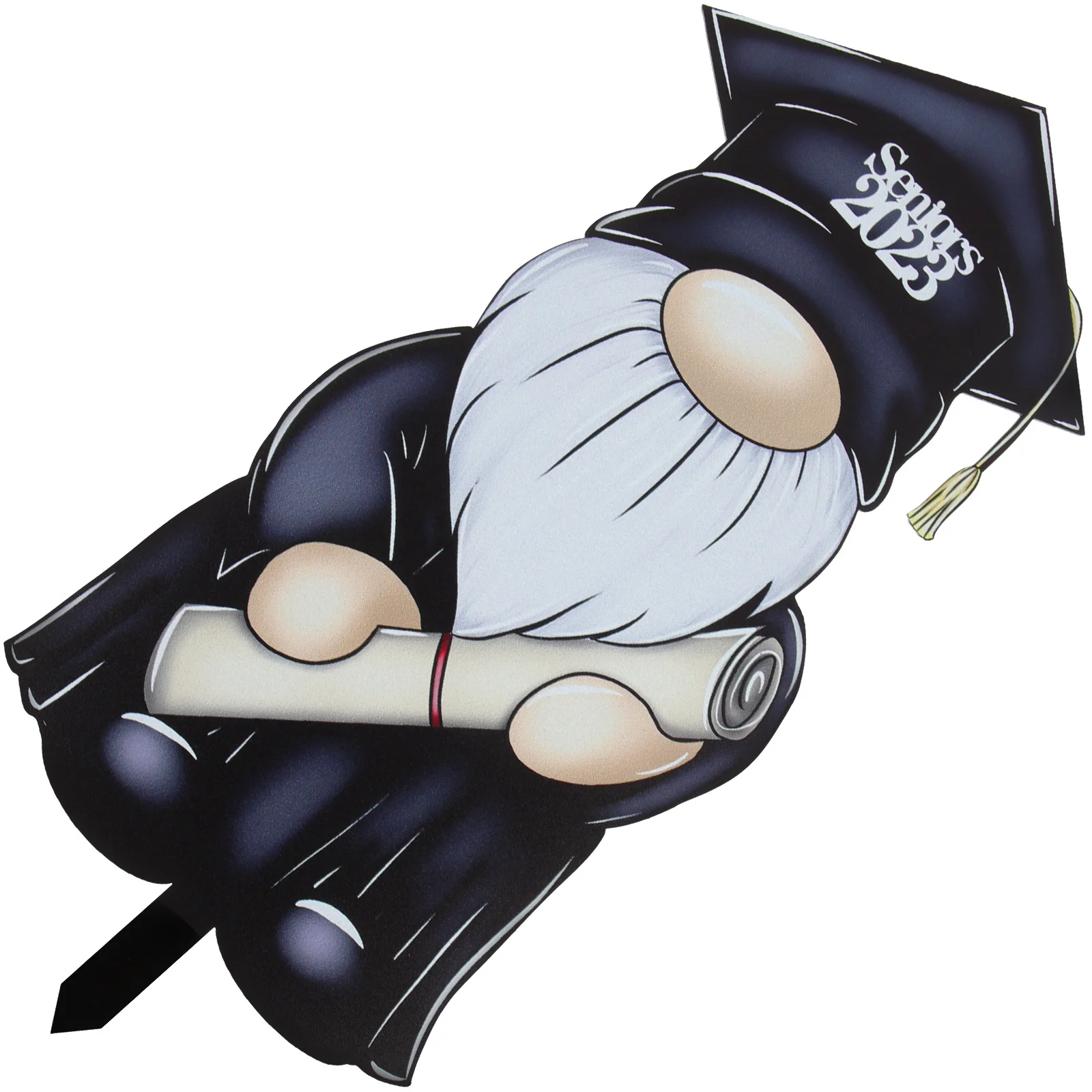 

Graduation Yard Grad Garden Stake 2023 Large Outdoor Grad Party Lawn Decoration Garden Insert Stake Decorative Plaque