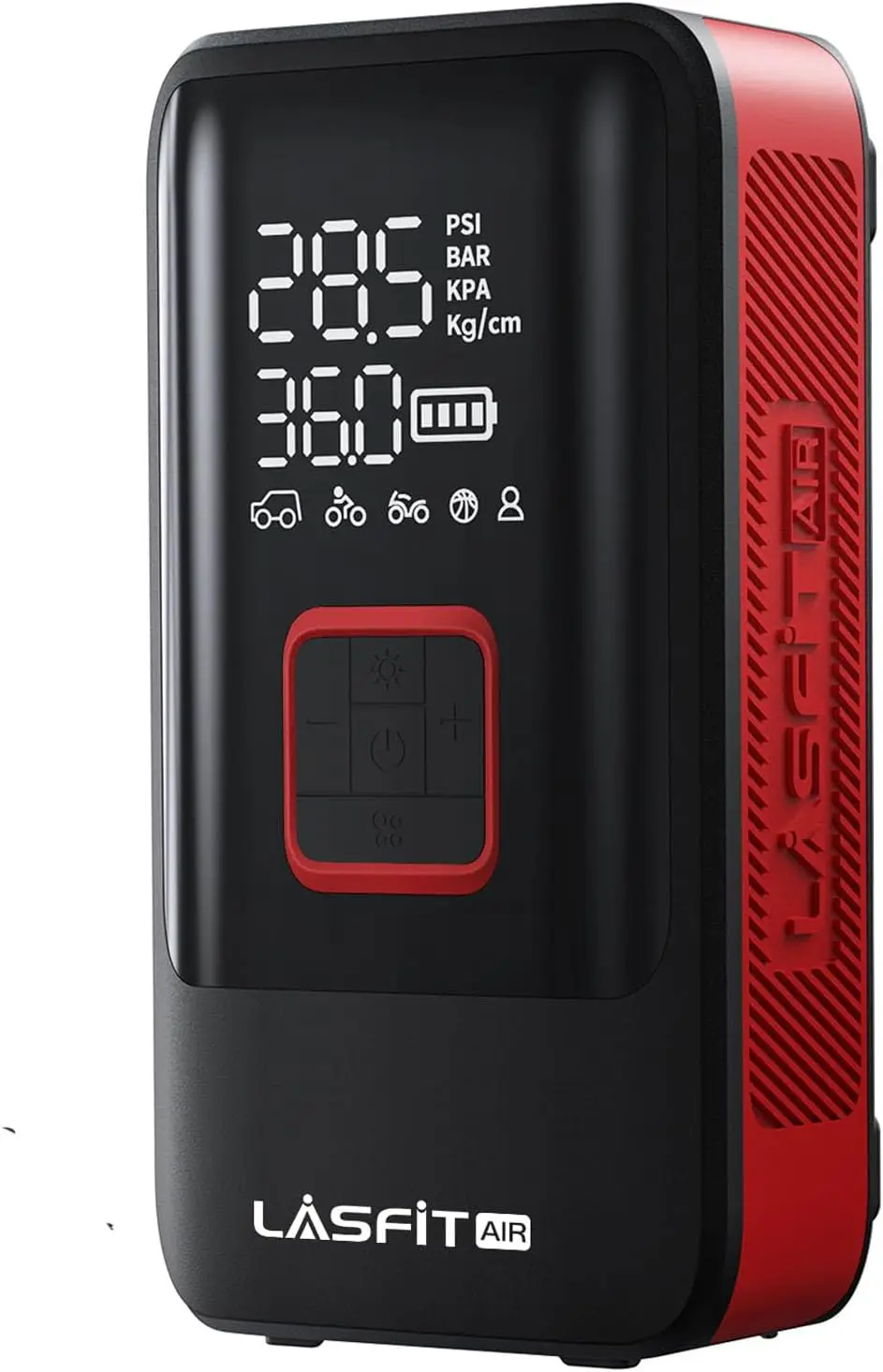 

Portable Air Compressor 150PSI for Car Tires, 12000mAh Battery, Digital Gauge, Auto Stop