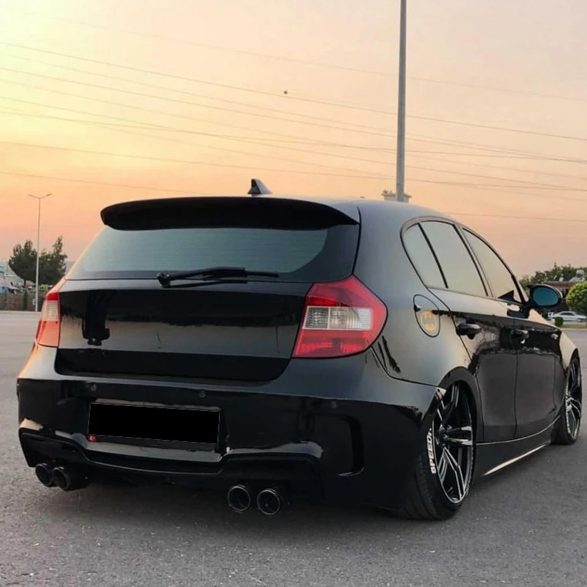 

Задний спойлер на крышу автомобиля, фиксированное антикрыло для BMW 1 серии E81 E87 хэтчбек 120i 118i 116i 2004-2011