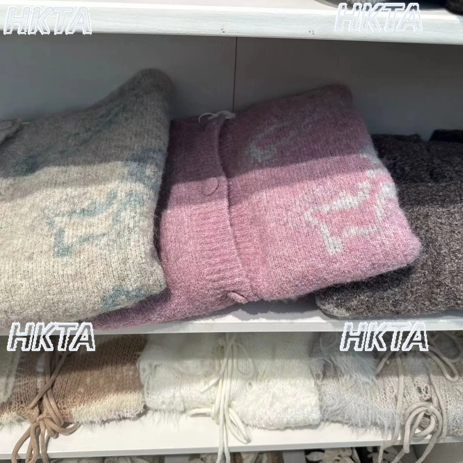 日本の秋のレトロかわいいリボン長袖ニットカーディガンコートトップ女性甘いルーズカジュアル多用途セータージャケット女性