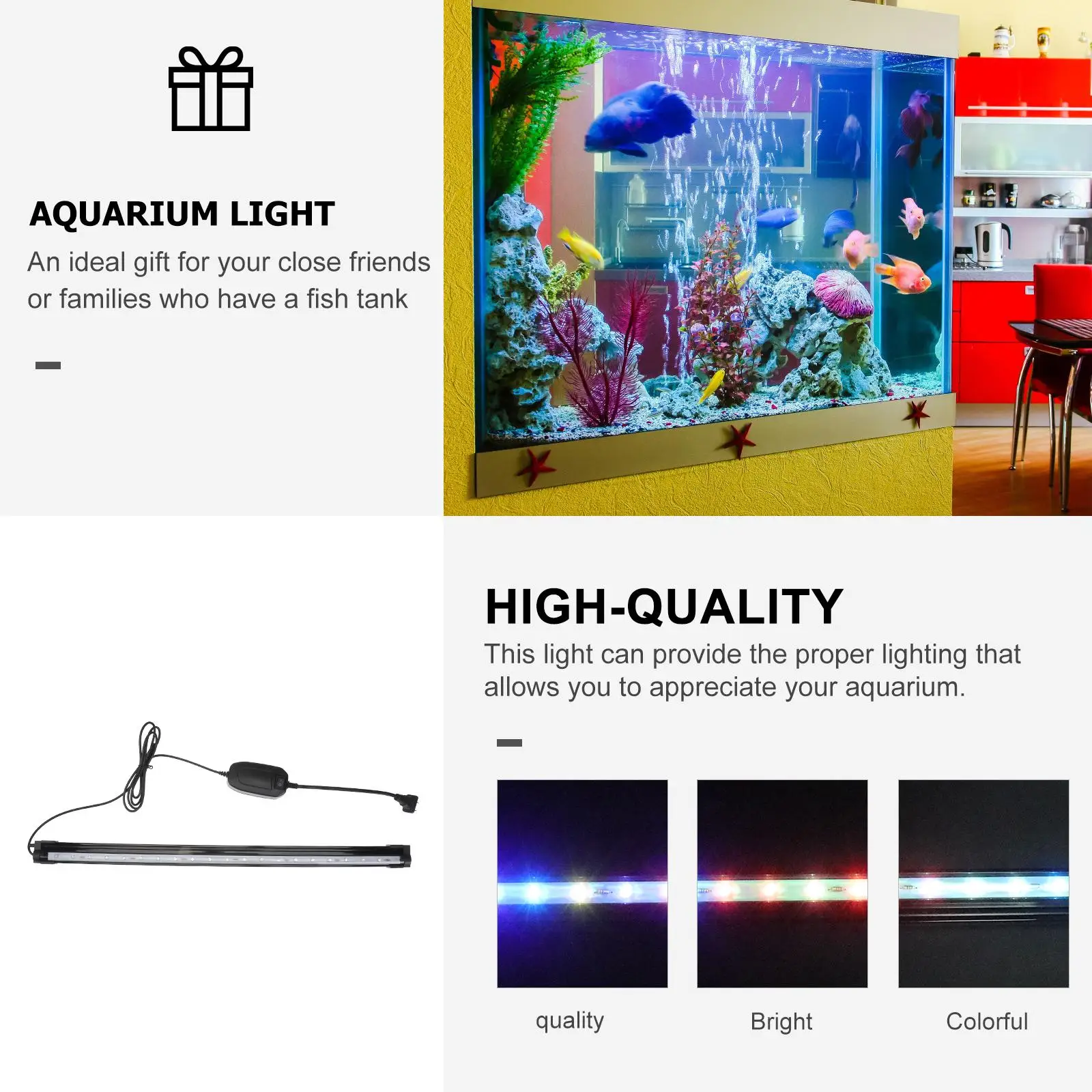 Aquarium lamp LED Aquarium Light Fish Tank Lamp Fish Tank Light