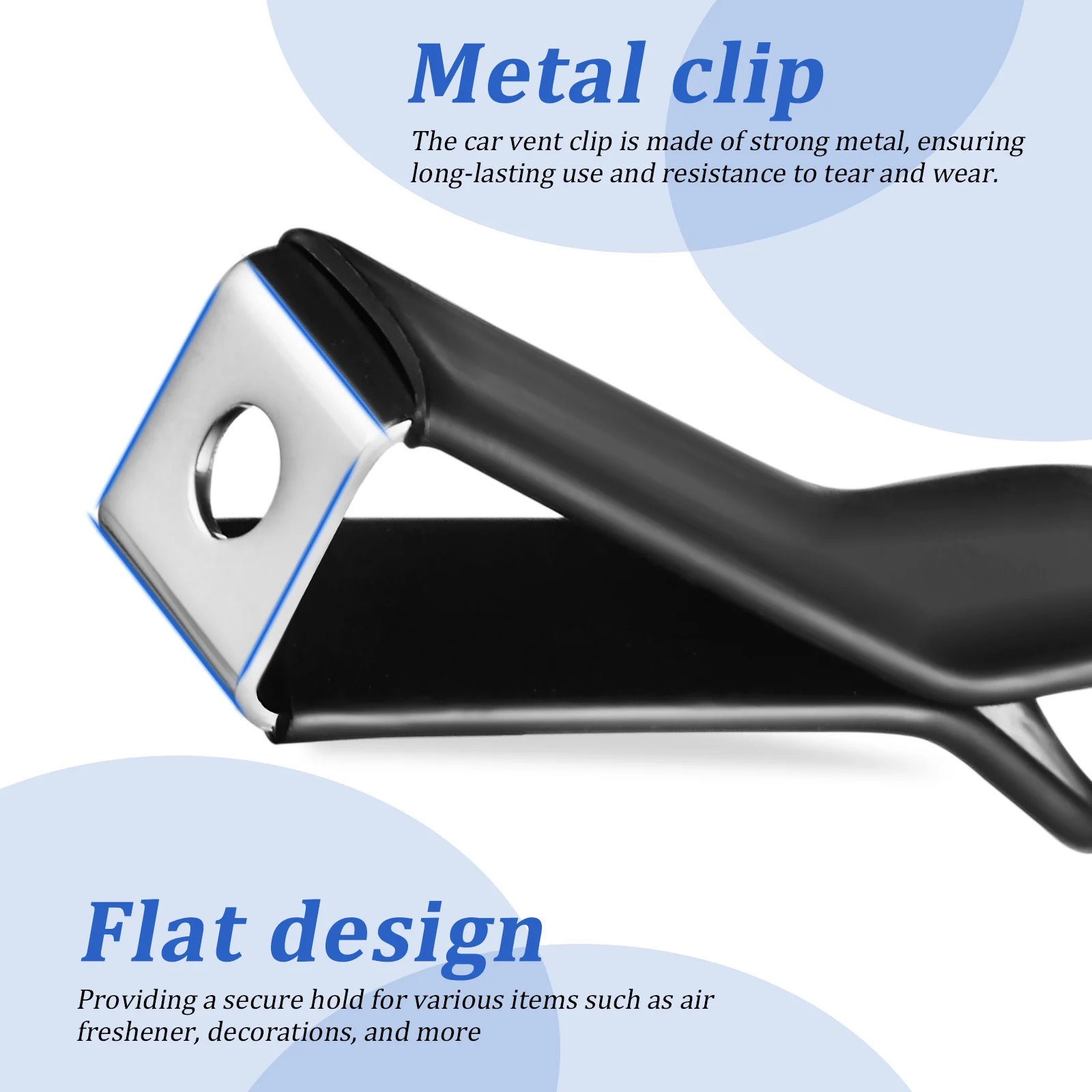 

60 шт. автомобильные вентиляционные зажимы металлический зажим для освежителя воздуха кондиционер выходное отверстие плоский дизайн автомобильные аксессуары зажимы вентиляционные отверстия