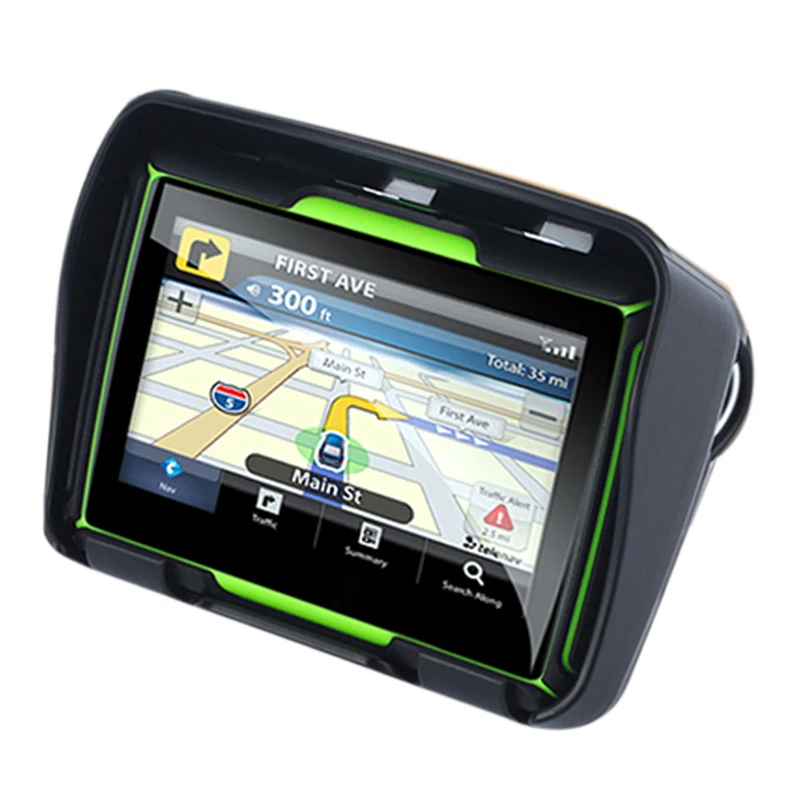 

Updated 256M Ram 8Gb Flash 4.3 Inch Moto Gps Navigator Waterproof Bluetooth Motorcycle Gps Car Navigation