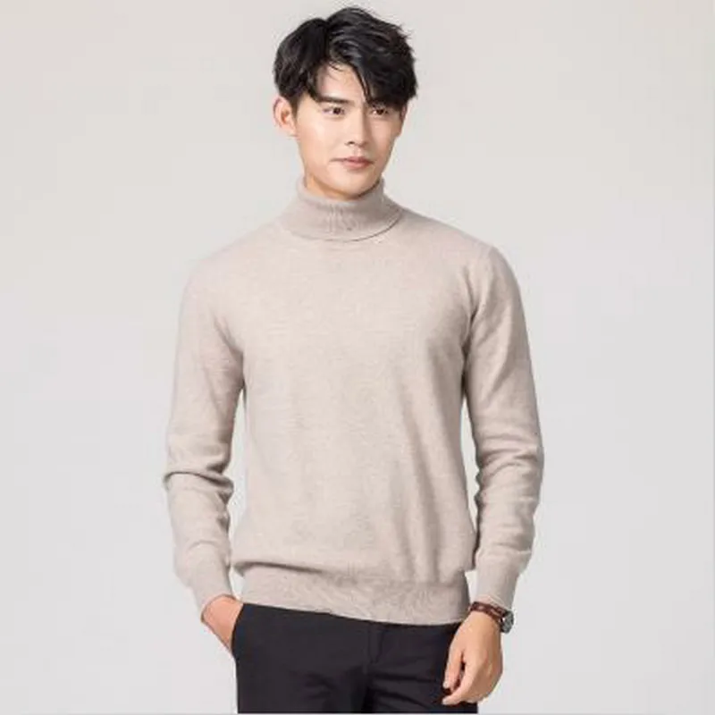 Coltrui Mannen Kasjmier Katoenmix Trui Jumper 2024 Herfst Winter Vetement Homme Ropa Hombre Pull Homme Hiver Trui XXXL