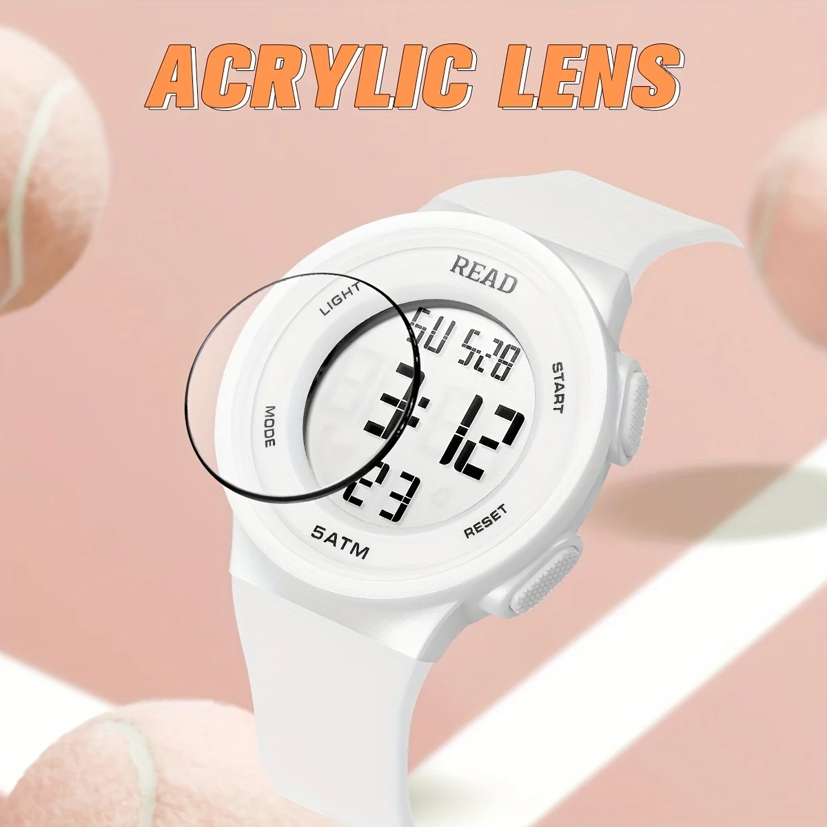 Watches for Women, Fashion Watch With High-Resolution LED Definition Display, Waterproof Multi-Function Electronic Digital Watch image 4