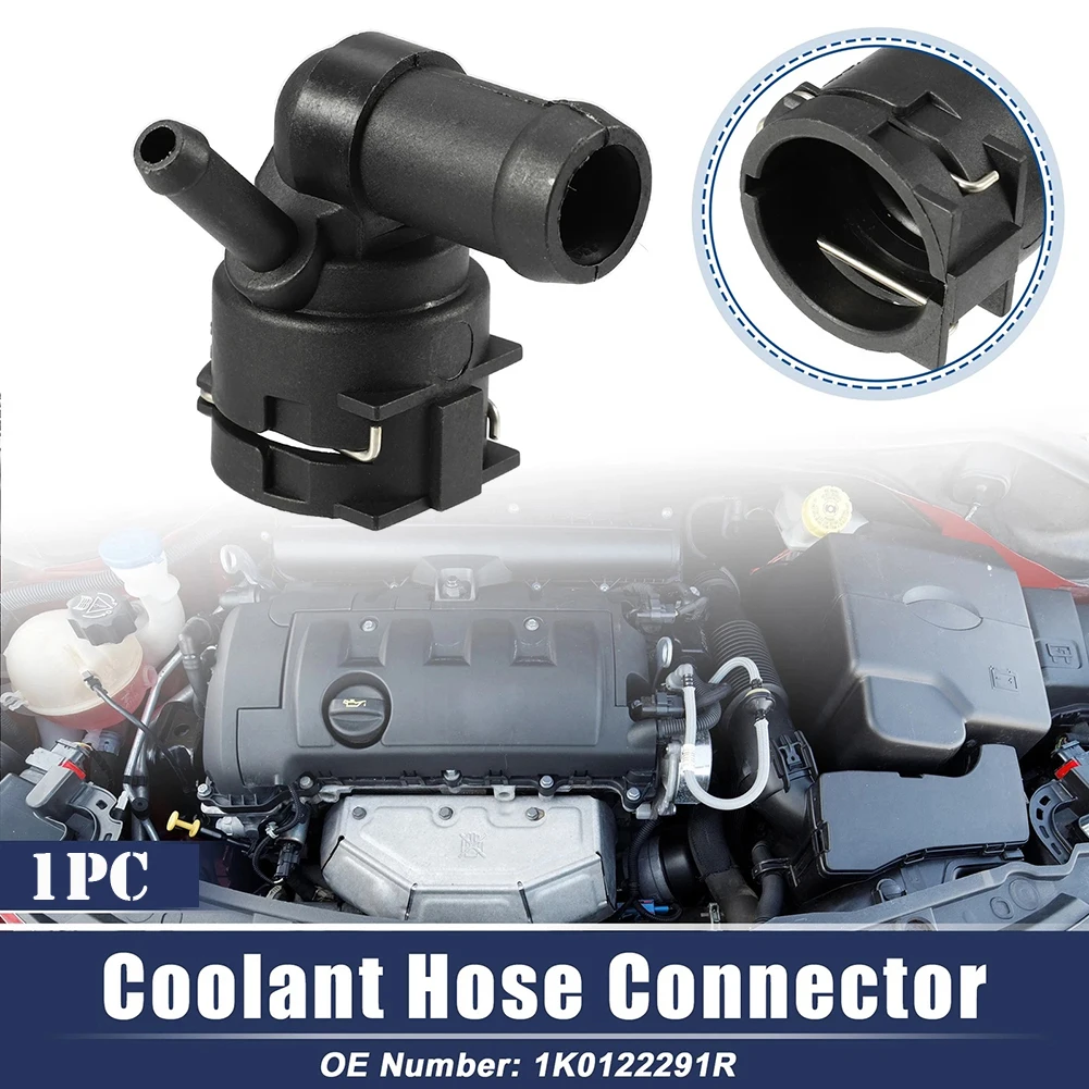For Skoda For Passat For Golf Car Radiator Coolant Hose Connector 1K0122291R Engineered for Superior Cooling Performance