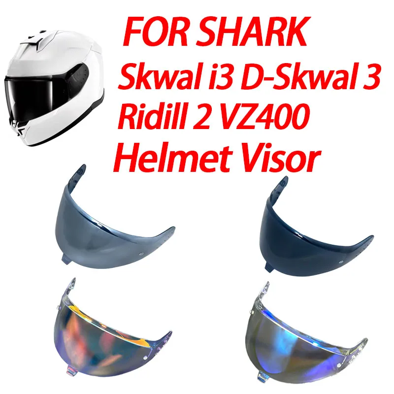 

Skwal i3 Visor for Shark D-Skwal 3 Ridill 2 Helmet Visors Motorcycle Helmet Visor UV Protection Helmet Accessories Shield Len