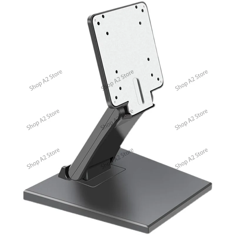 Folding Desktop Stand, Retractable Height Adjustable LCD Display Riser, Universal Holder for 14‑27 Inch Computer Screen