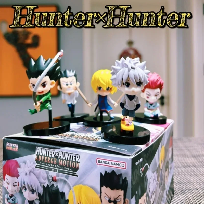 Original Bandai Shokugan Candy To Hunter×hunter Anime Figure Gon·freecss Action Figure Christmas Ornament Gift Toys For Kid Gift