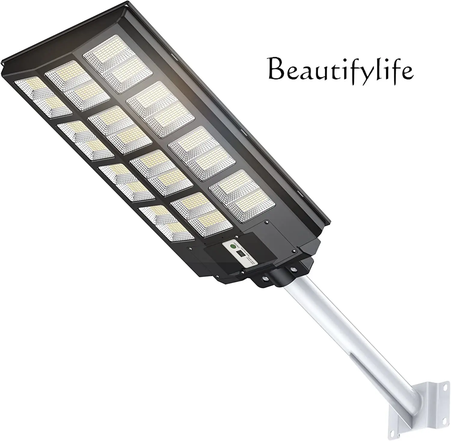 

Solar Street Light 30000W,1152LED Large Solar Street Lights Dusk to Dawn Outdoor Lamp Motion Sensor, Solar Security Light