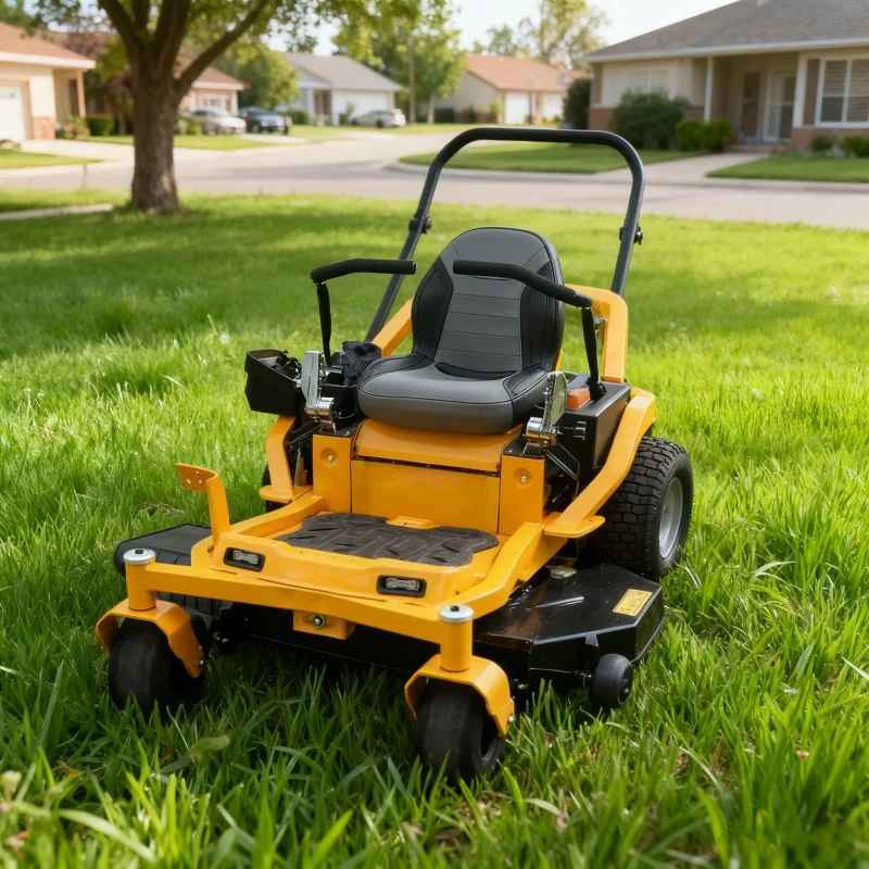 جزازة العشب المخصصة للتحكم عن بعد صفر ركوب جزازة العشب مع محرك جرار العشب الثقيلة للبيع