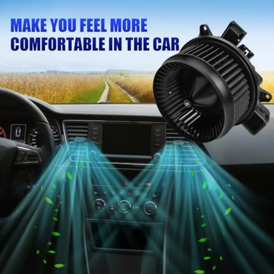 Front AC Heater Blower Motor Fan with Brushless Motor for Ford F150 F250 F350 F450 F550 F600 Super Duty Expedition Lincoln Navi view 6