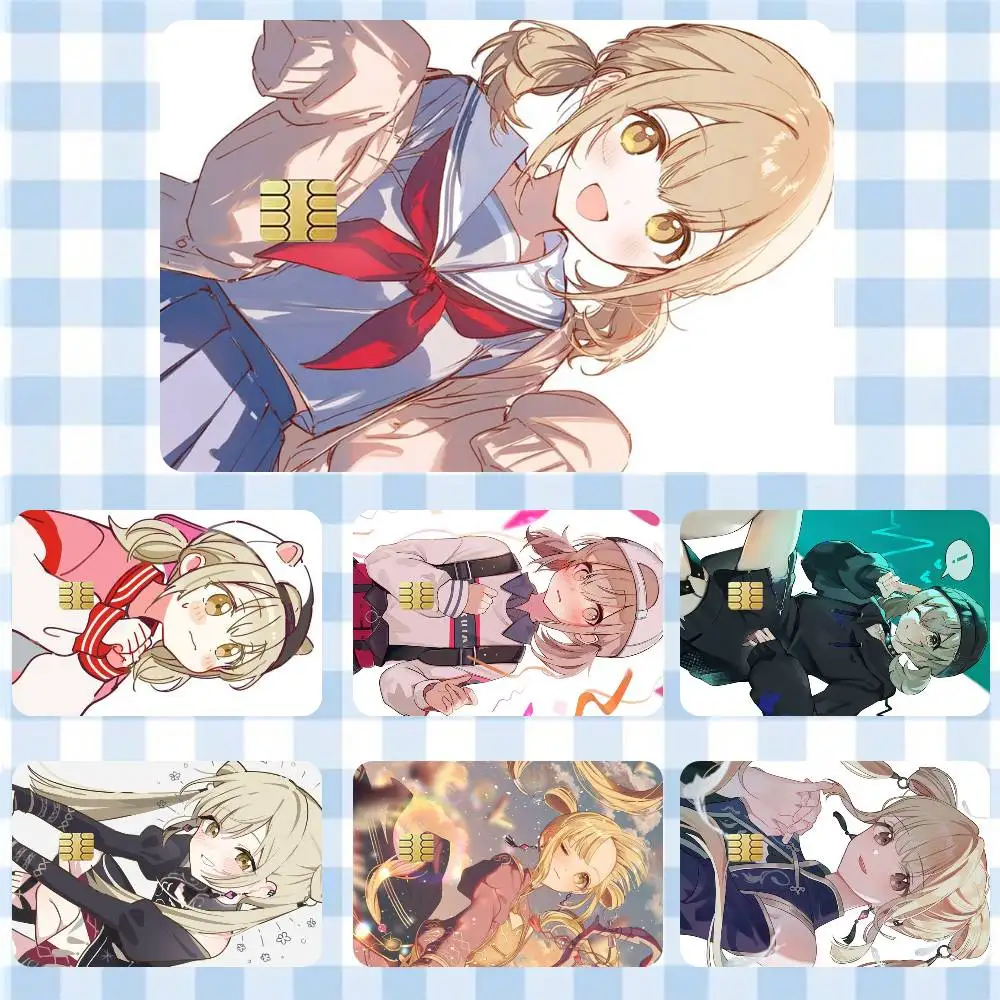 

Kohane Azusawa Sticker Film Tape Skin for Credit Card Debit Card Cartoon Waterproof Stickers